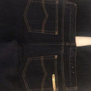 NWT Michael Kors 6 x 31 Dark Wash boot‎ cut jeans